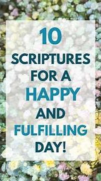 Transform Your Morning with 10 Scriptures | Powerful Scriptures You Need Today | Inspiring Verses
