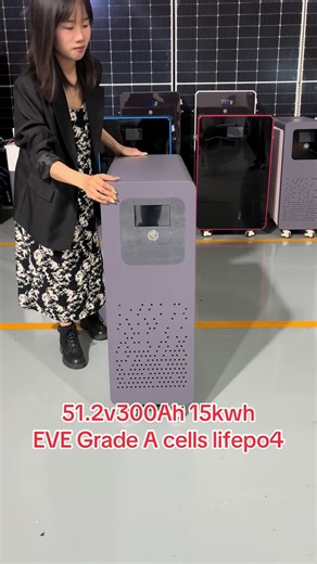 Efficient Solar Energy Storage: The 51.2V 300Ah Lithium Battery