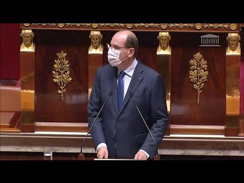 Elections régionales et départementales : intervention de Jean Castex devant l’Assemblée nationale