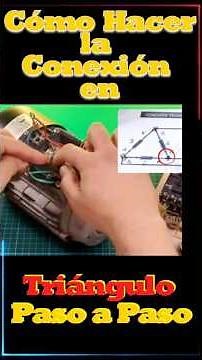 👉 How to make a delta connection step by step 🔺 | Three-phase motors explained simply