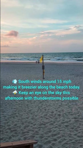 🌊 Topsail Island Weather Update | Sunday, August 2 | Beach & Surf Report #surfcitync #topsailisland