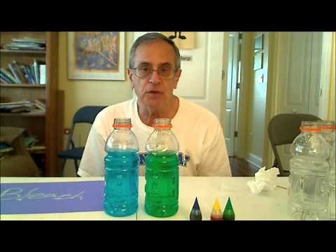 Scientific Method Applied to the Action of Bleach on Food Coloring