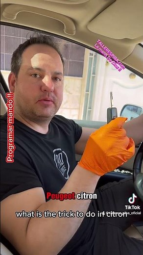 How to program Peugeot and Citroën remote controls