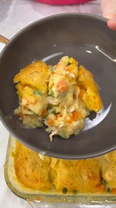 8.7M views · 52K reactions | Savory Chicken Cobbler - A better spin on the old Pot Pie! Oh, so easy and the taste is out of this world! #recipes #easyrecipe #chickendinner #cobbler This video wa screated by Rebecca JS, Wonder and Raw,and Network Media LLC | Crafts Hacks and Laughs | Facebook