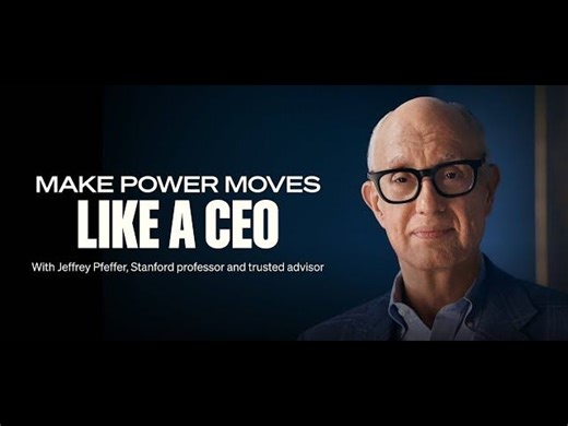 The Power Playbook: How to Win at Work with Jeffrey Pfeffer | Official Trailer | MasterClass | Blue Star Families