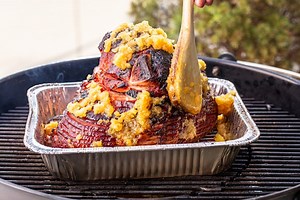 Smoked Pineapple Rum Ham   | Pork Recipes | Weber Grills