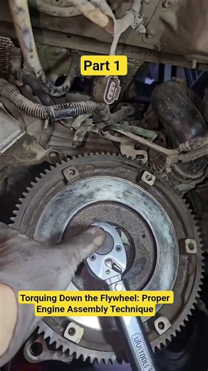 Torquing Down the Flywheel: Proper Engine Assembly Technique