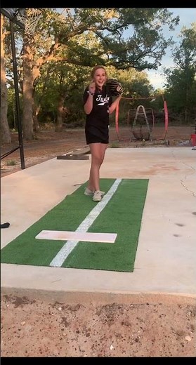 DIY Softball Pitching Mat