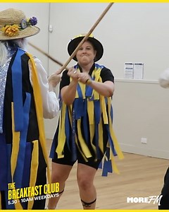 18K views · 599 reactions | It's time for Lana's Crew Cut punishment with a bit of Morris dancing. Looks like she may have enjoyed the punishment though... Nor'West Arch Morris Dancers - Christchurch NZ | More FM's Breakfast Club | Facebook