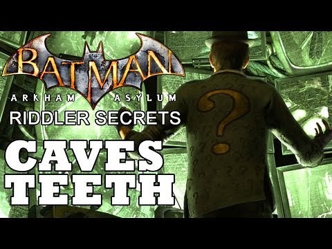 Batman: Arkham Asylum: Caves Jokers Teeth Locations