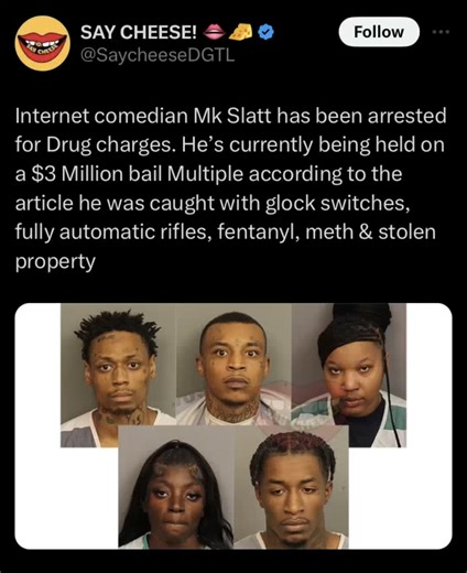 Popular Birmingham Alabama comedian mk slatt, busted on drug charges days after making Christian music