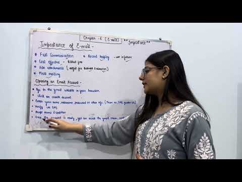 CH - 6 | E-MAIL | Typography and computer application | Class - 12th