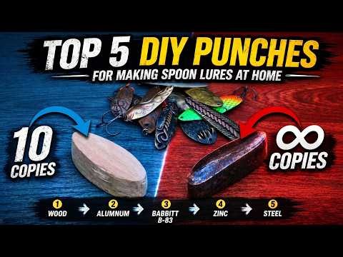 Top 5 DIY Punches for Making Spoon Lures at Home