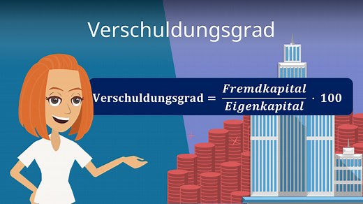 Verschuldungsgrad • Formel, Berechnung