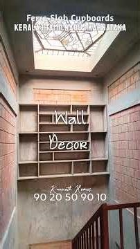 Minimalist Ferro Cement Cupboards | Ferro Slab Works In Bangalore | Low Budget & Beautiful Interiors