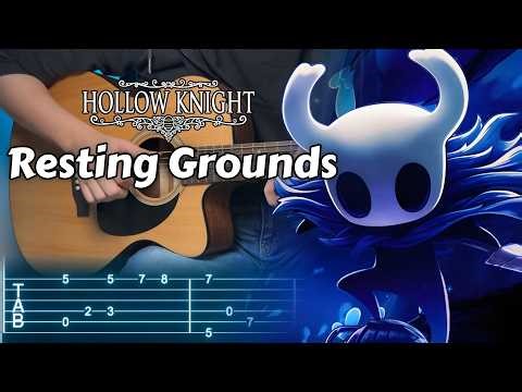 Resting Grounds - Hollow Knight | Fingerstyle Guitar TAB
