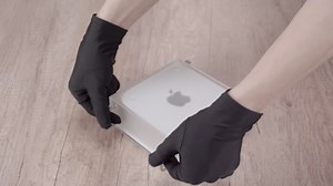 Geekria Chassis Stand, Acrylic Computer Case Holder, Compatible with Apple 2024 Mac mini M4 / M4 Pro Mount, Desktop Accessories, Optimized Heat Dissipation (Frosted)