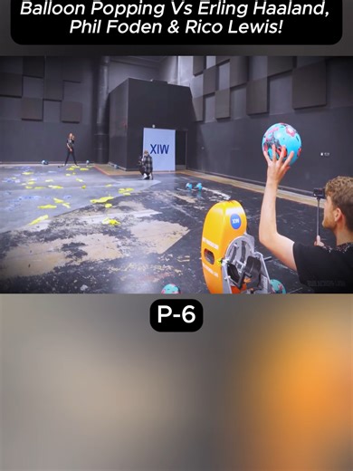 Balloon Popping Challenge with Haaland, Foden & Lewis