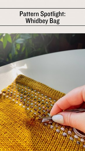 Wool & Pine | Ready for another stashbuster?! 🎒🧶 Whidbey Bag is now available for $5 on Ravelry & WoolandPine.com We’re so stoked on our Whidbey Bag cuz... | Instagram