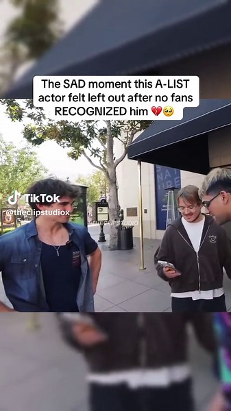 A-LIST Actor's Heartfelt Moment of Being Unrecognized