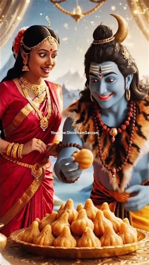 Shivji Stealing Gujhiyas 😂 Parvati Smiles | Holi Special Mahadev Short