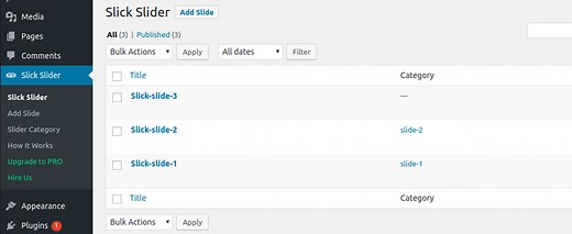 WP Slick Slider and Image Carousel - Documentation - Essential Plugin