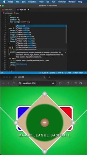 Opening Day Baseball SVG 🏟 #baseball #svg #coding