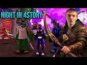 NIGHT STREAM IN 4STORY BY PROFESSIONAL ARCHER !!! 4Vision - Best MMORPG 2025