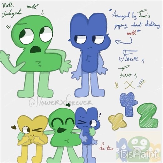 Four, X, and Two !! #battleforbfdi #bfb #bfdi #tpot #osc #xfohv