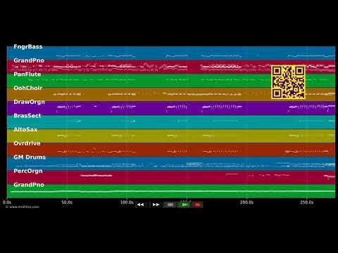 🎵 Space Captain (Live) - Joe Cocker (MIDI individual tracks) 🎹