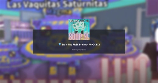Steal The Free Brainrot Modded codes (January 2026)