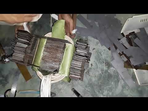 Assembly Process Of Transformer Coil In Core