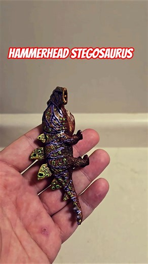 New Custom made kaiju hammerhead stegosaurus kitbash extravaganza!
