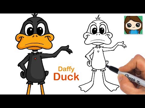 How to Draw Daffy Duck