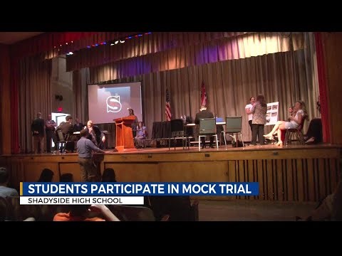 Ohio students take part in mock DUI trial after crash scenario