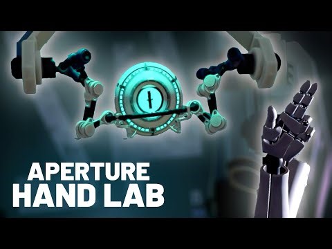 Aperture Hand Lab (Full Playthrough) - Portal VR