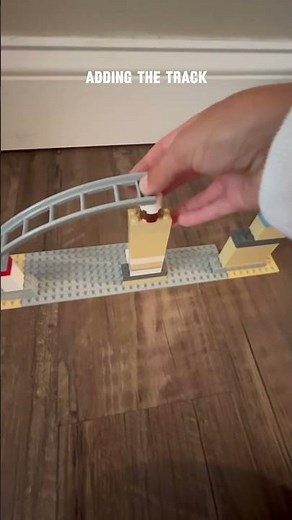 Building a Lego roller coaster part 1#lego#rollercoaster