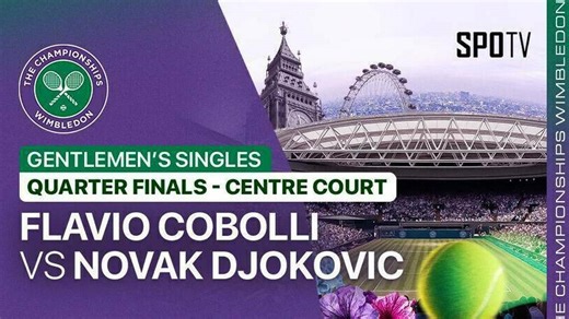 Flavio Cobolli vs Novak Djokovic - Full Match | Wimbledon 2025