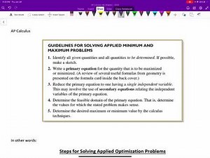 (4.7) Optimization - guidelines and example 2