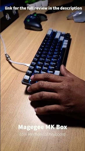 Magegee MK Box 65% Mechanical Keyboard sound test