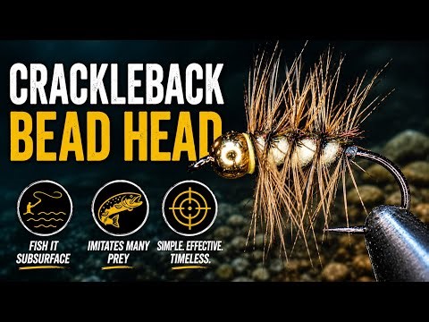 You're Tying These Wrong.. Try This Instead. (Crackleback fly tying tutorial)