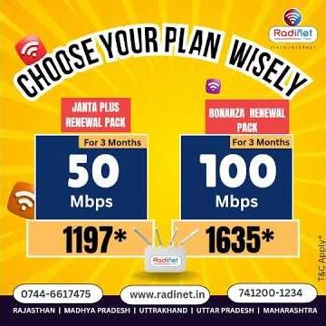 Choose your Radinet Plan #shorts #shortsfeed