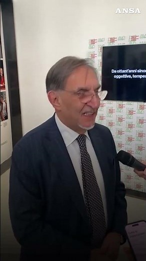 La Russa visita la mostra Ansa 80 al Maxxi: "Un tuffo nella storia"#ansa