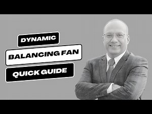How to Perform Dynamic Balancing of a Fan – Step-by-Step Guide by Zaheer Abbas