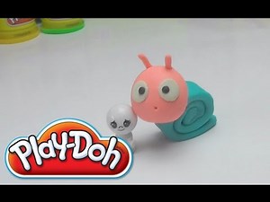 Play Doh Snail - How to Do