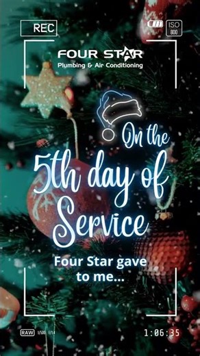 On the fifth day of service, Four Star gave to me…