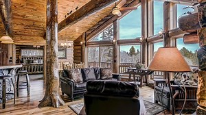 Tour this epic log home in Colorado for ideas on your new log and timber home! https://www.youtube.com/watch?v=qX_deeRxE8U Let us know what you think! | Golden Eagle Log & Timber Homes
