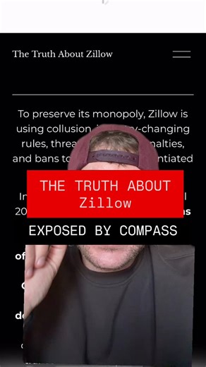 Colton Lindsay | Zillow vs Compass isn’t a fight about fairness… It’s a fight about control. Zillow wants to control visibility. Compass wants to control... | Instagram