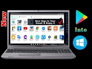 How to install Google Play Store App on PC or Laptop 2021