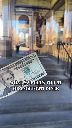 $20 - NJ sandwich - Taylor ham, egg, cheese on a Kaiser roll, short stack of pancakes, cup of coffee ☕️🥞🍳🧀 . . . #breakfastsandwich #diner #pancakes | Orangetown Classic Diner